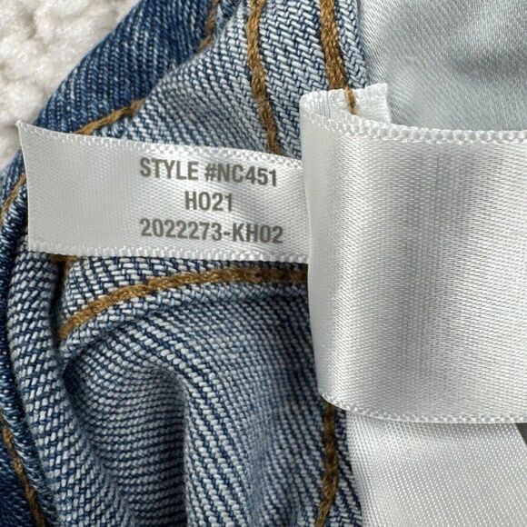 Madewell Curvy High Rise Skinny Jean Ainsworth Wash Raw Hem Edition 27 Tall - Picture 8 of 14